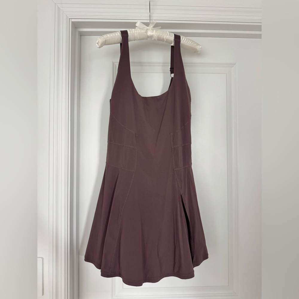Purple Sleeveless Dress - POPFLEX Active Tie Breaker
